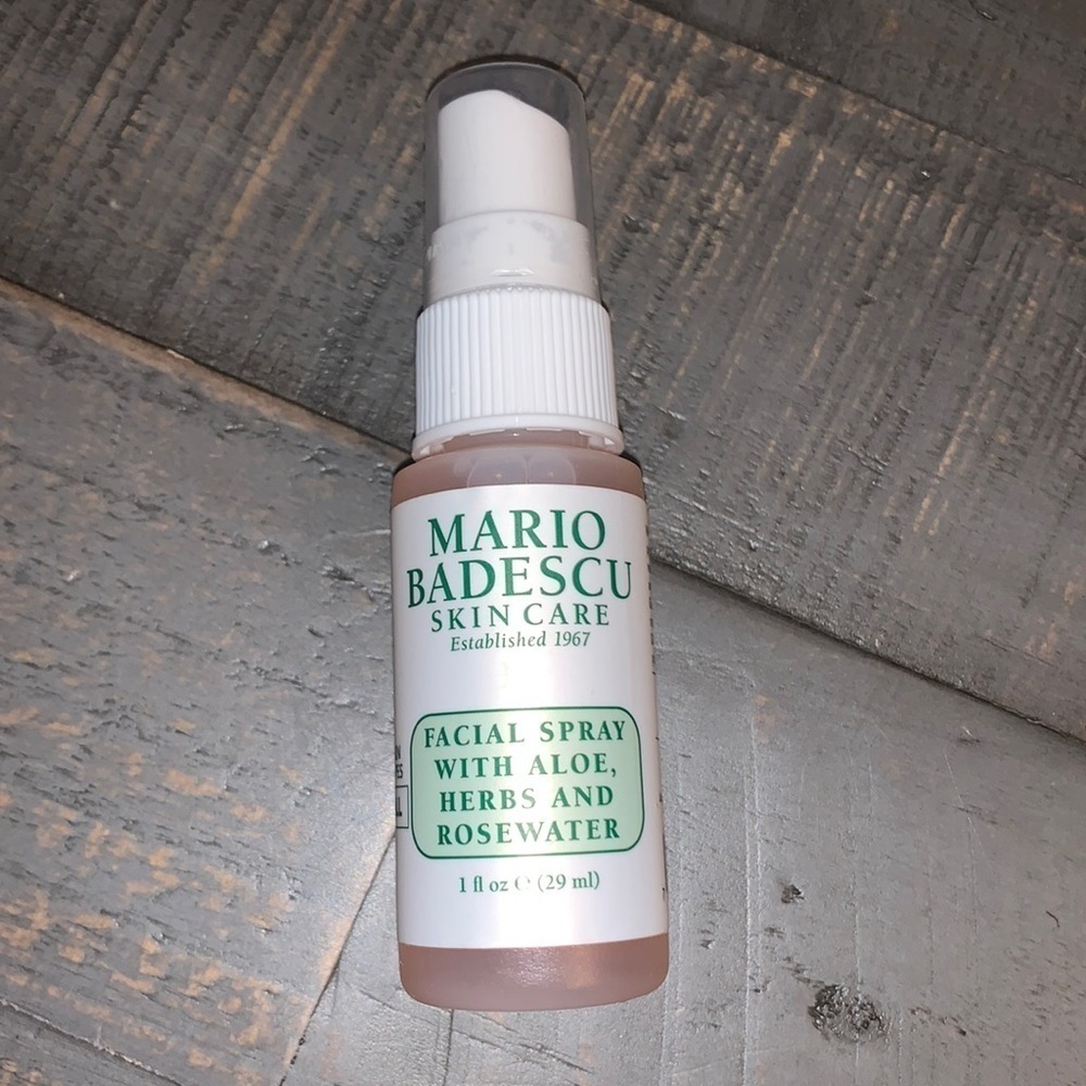 Mario Badescu Facial Spray with Aloe Herbs and Rosewater 1oz Travel Size